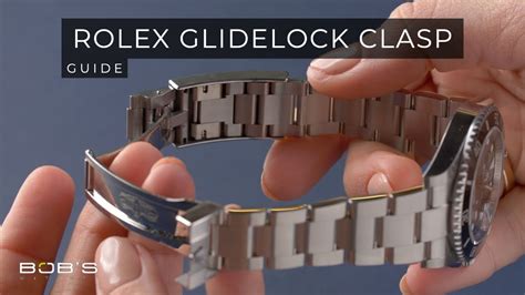 ricambio glide-lock rolex|rolex glidelock how to use.